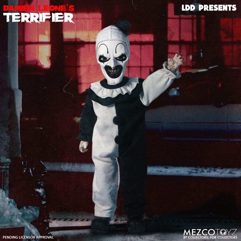 Mezco Toys Terrifier Art the Clown LDD Living Dead Dolls