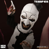 Mezco Toys Terrifier Art the Clown with Sound MDS Mega Scale Puppe