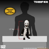 Mezco Toys Terrifier Art the Clown with Sound MDS Mega Scale Puppe