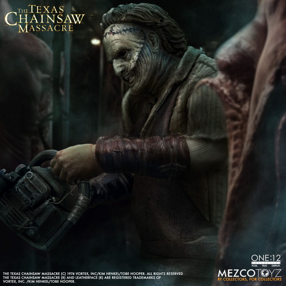 Mezco Toys Texas Chainsaw Massacre (2003) Leatherface 1/12 Actionfigur
