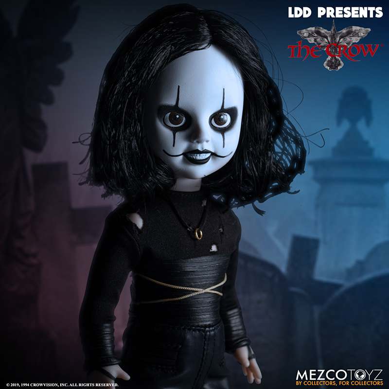 Mezco Toys The Crow LDD Presents Puppe