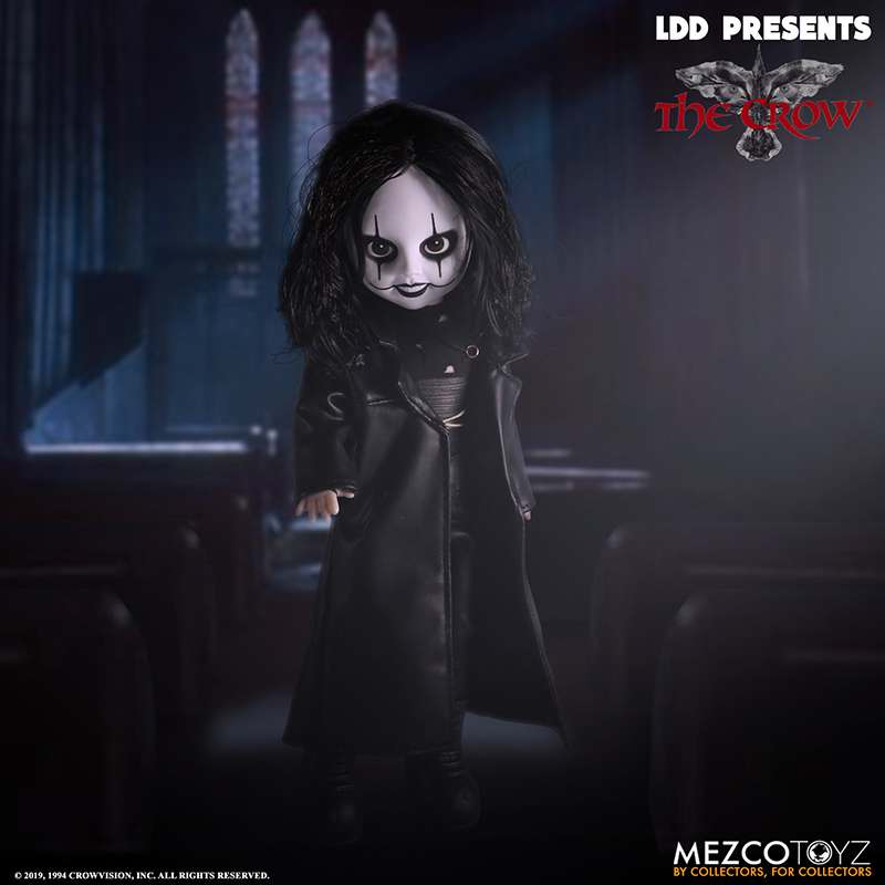 Mezco Toys The Crow LDD Presents Puppe