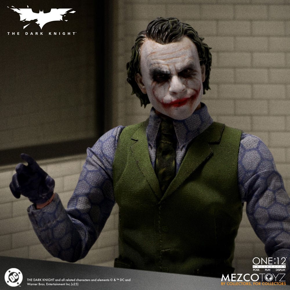 Mezco Toys The Dark Knight Joker 1/12 Actionfigur