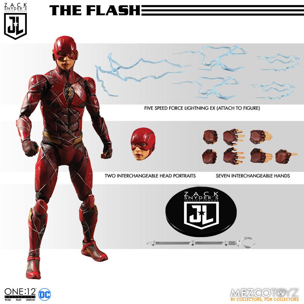 Mezco Toys Zack Snyder’s Justice League Deluxe Steel Box Set 1/12 Actionfiguren