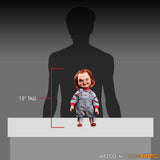 Mezco Toyz Chucky Die Mörderpuppe Puppe Sneering Chucky mit Sound MDS Mega Scale