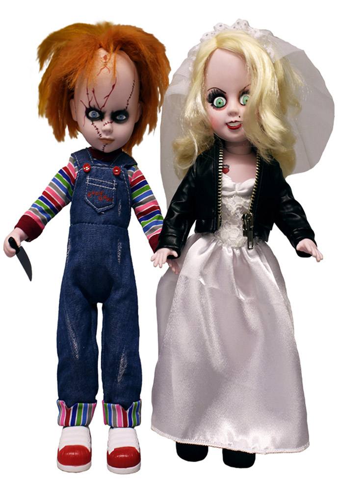 Mezco Toyz Chucky & Tiffany Living Dead Dolls Puppen Set