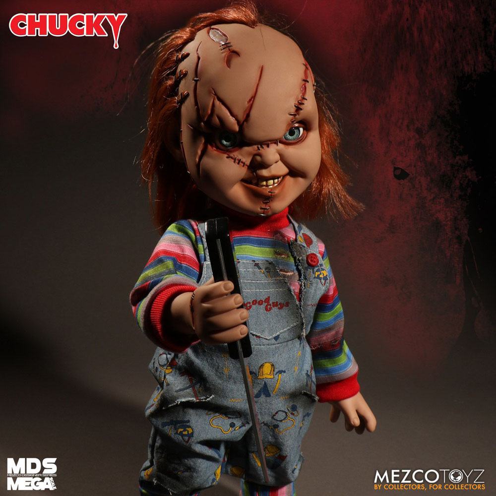Mezco Toyz Chucky und seine Braut Chucky MDS Mega Scale Puppe