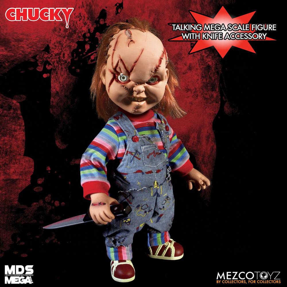 Mezco Toyz Chucky und seine Braut Chucky MDS Mega Scale Puppe