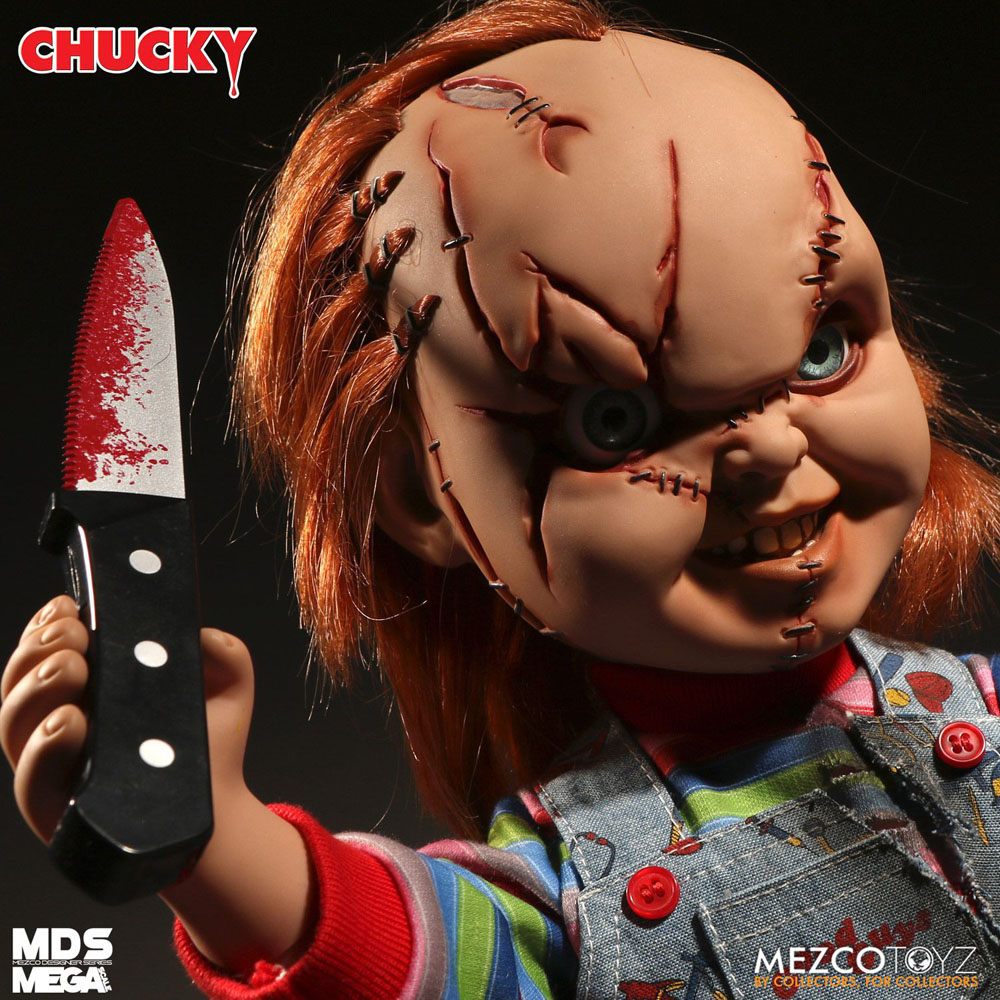 Mezco Toyz Chucky und seine Braut Chucky MDS Mega Scale Puppe