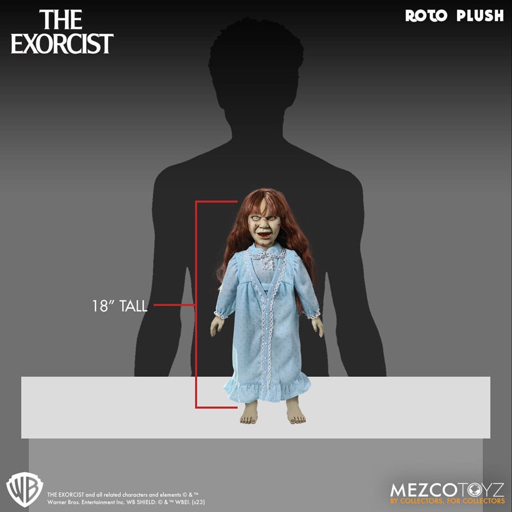 Mezco Toyz Der Exorzist Regan MacNeil 46 cm MDS Roto Puppe