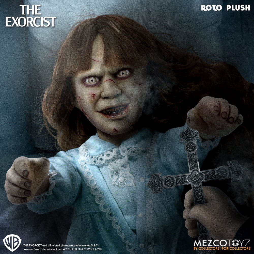 Mezco Toyz Der Exorzist Regan MacNeil 46 cm MDS Roto Puppe
