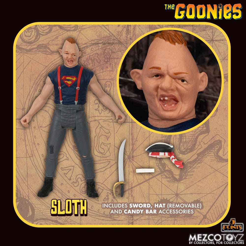 Mezco Toyz Die Goonies Set 5 Points Actionfiguren