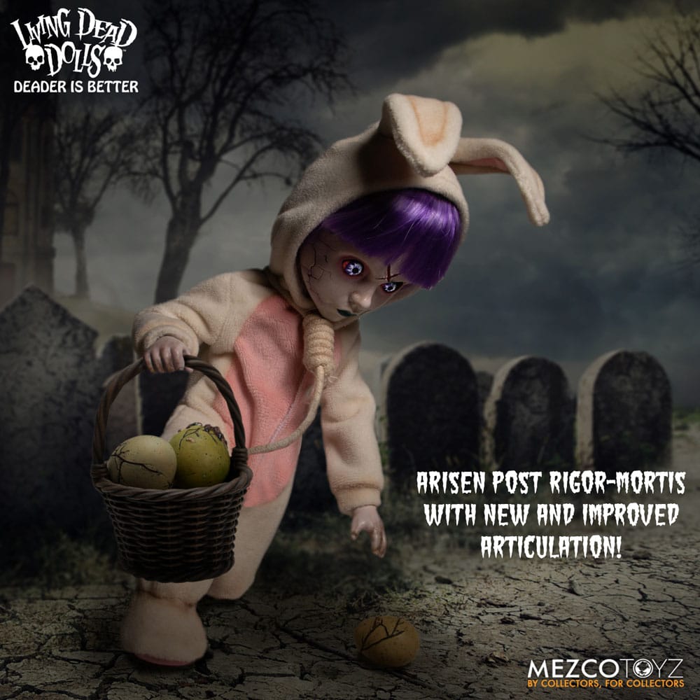 Mezco Toyz Eggzorcist LDD Living Dead Dolls Puppe