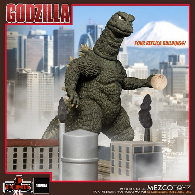 Mezco Toyz Godzilla vs Hedorah 5 Points XL Box Set Actionfigur