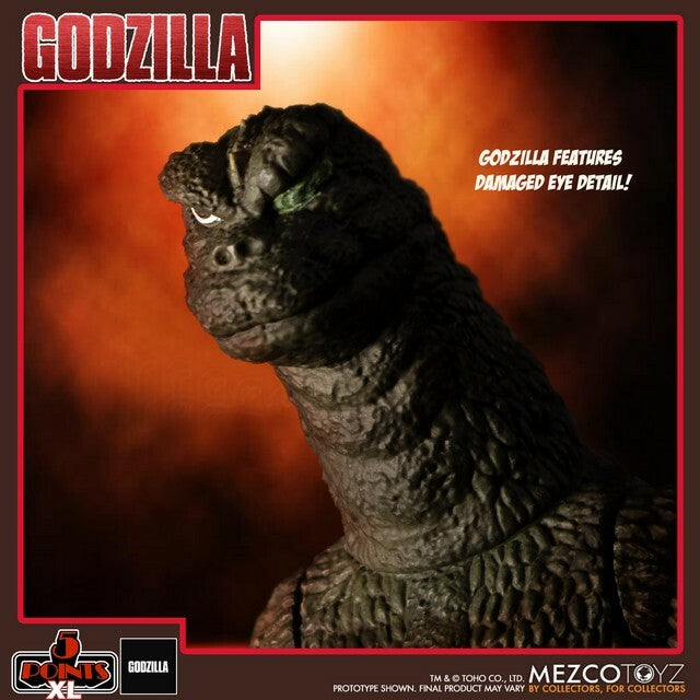 Mezco Toyz Godzilla vs Hedorah 5 Points XL Box Set Actionfigur