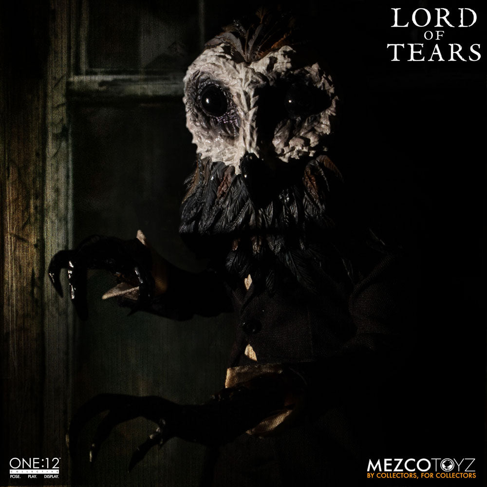 Mezco Toyz Lord of Tears The Owlman 1/12 Actionfigur