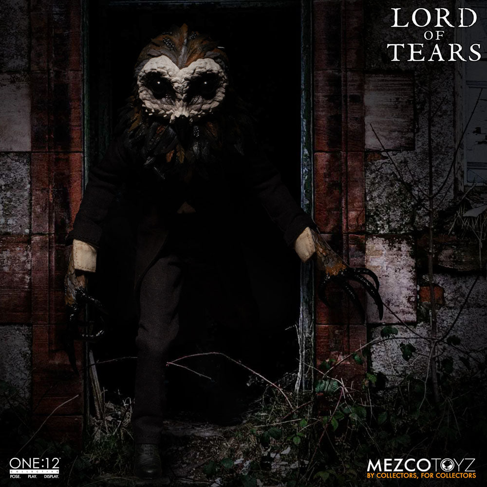 Mezco Toyz Lord of Tears The Owlman 1/12 Actionfigur