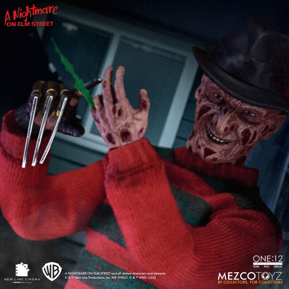 Mezco Toyz Nightmare On Elm Street Freddy Krueger 1/12 Actionfigur