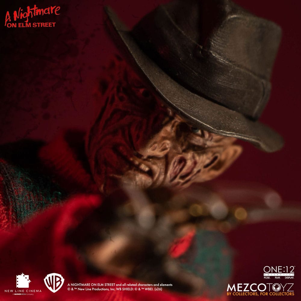 Mezco Toyz Nightmare On Elm Street Freddy Krueger 1/12 Actionfigur