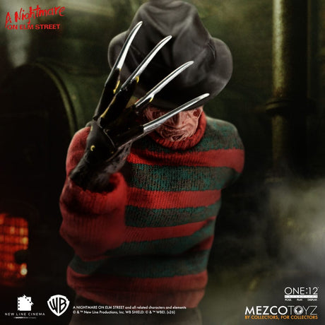 Mezco Toyz Nightmare On Elm Street Freddy Krueger 1/12 Actionfigur