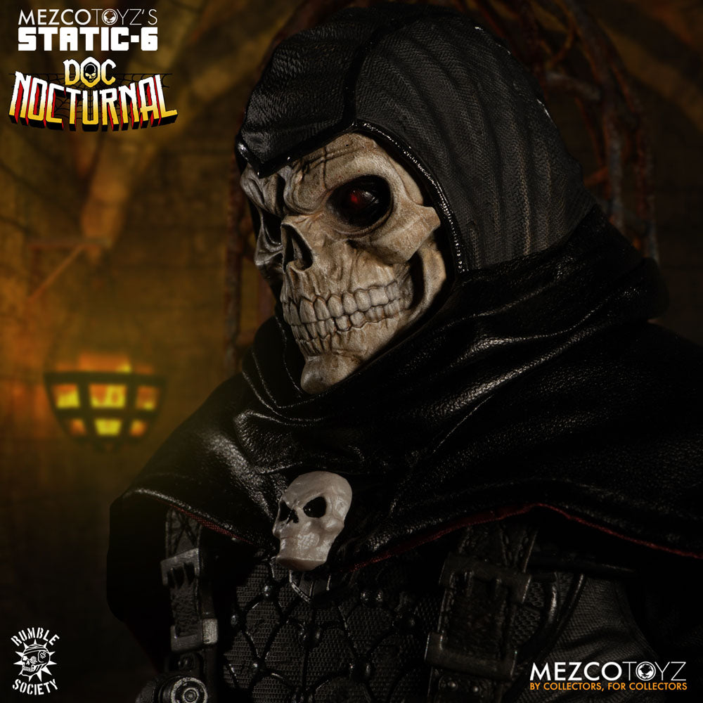 Mezco Toyz Rumble Society Doc Nocturnal Original Character Static 6 Statue
