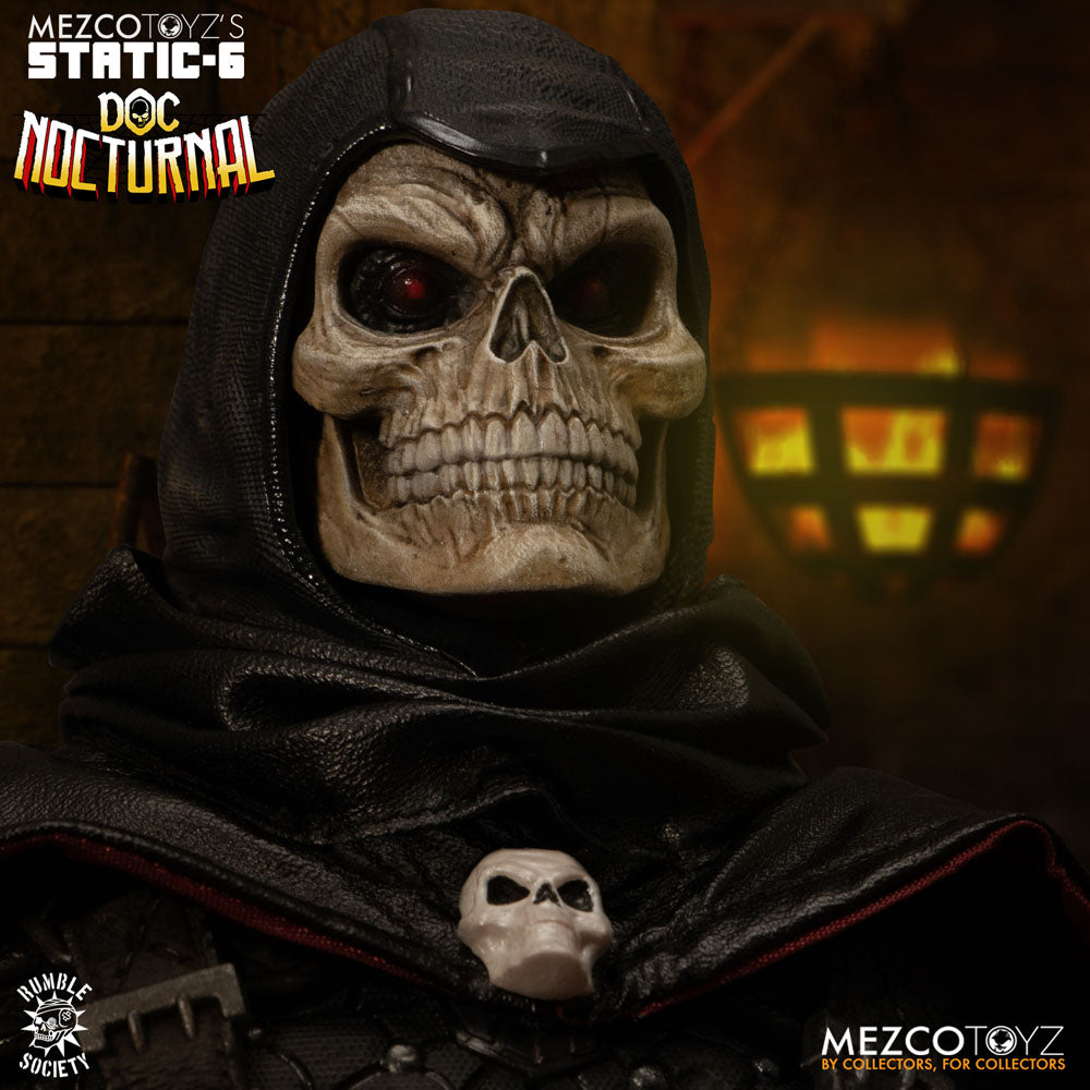 Mezco Toyz Rumble Society Doc Nocturnal Original Character Static 6 Statue
