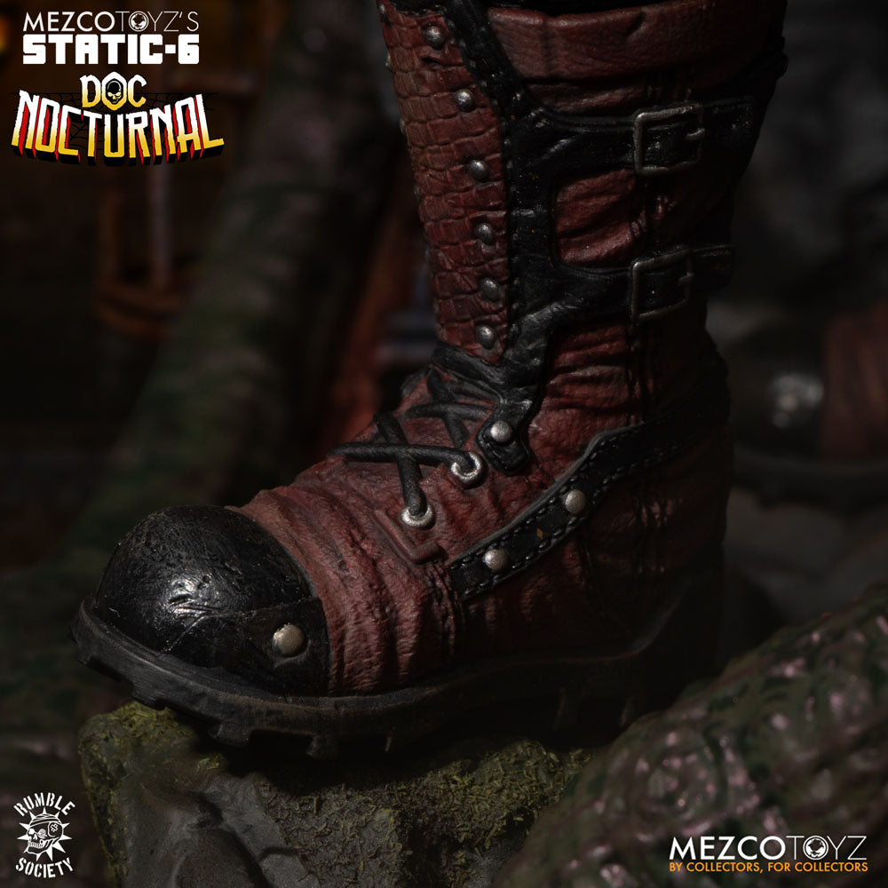Mezco Toyz Rumble Society Doc Nocturnal Original Character Static 6 Statue