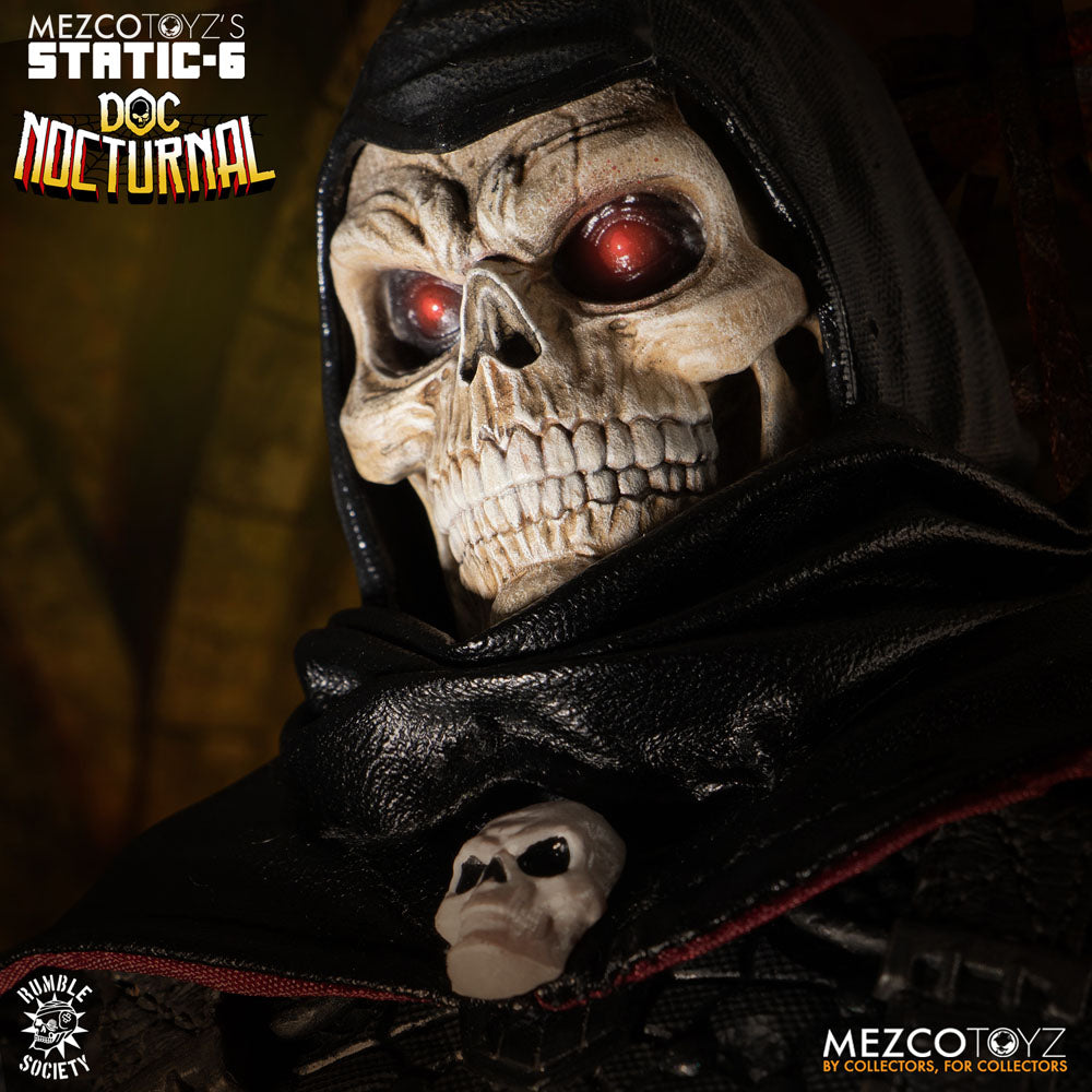 Mezco Toyz Rumble Society Doc Nocturnal Original Character Static 6 Statue