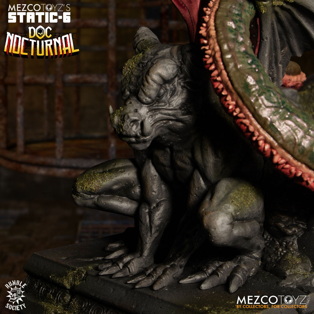 Mezco Toyz Rumble Society Doc Nocturnal Original Character Static 6 Statue