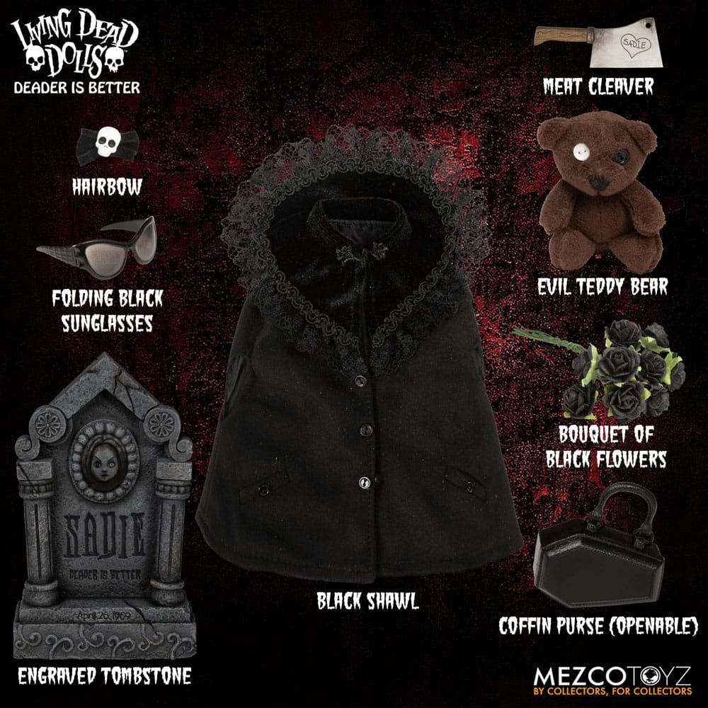 Mezco Toyz Sadie Living Dead Dolls LDD Puppe