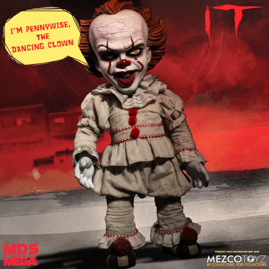 Mezco Toyz Stephen Kings ES Pennywise Talking MDS Mega Scale Puppe
