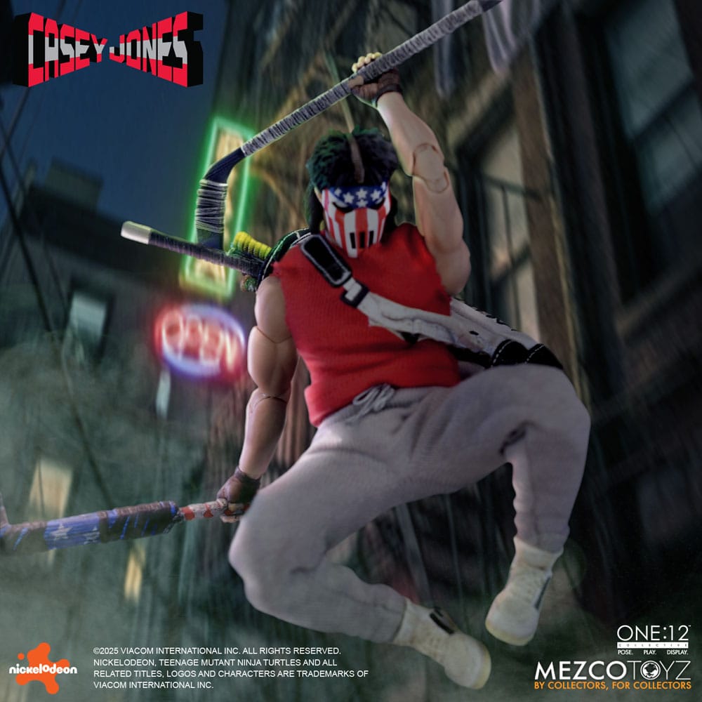 Mezco Toyz Teenage Mutant Ninja Turtles Casey Jones 1/12 Actionfigur