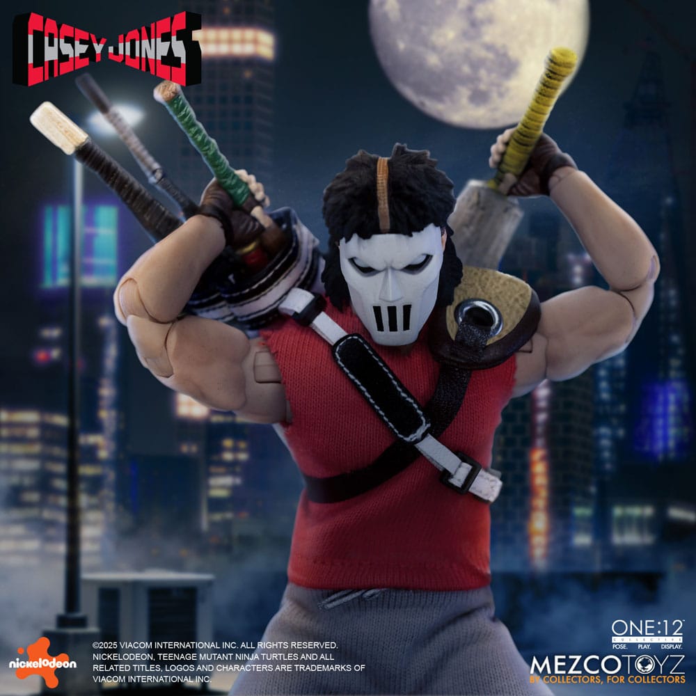 Mezco Toyz Teenage Mutant Ninja Turtles Casey Jones 1/12 Actionfigur