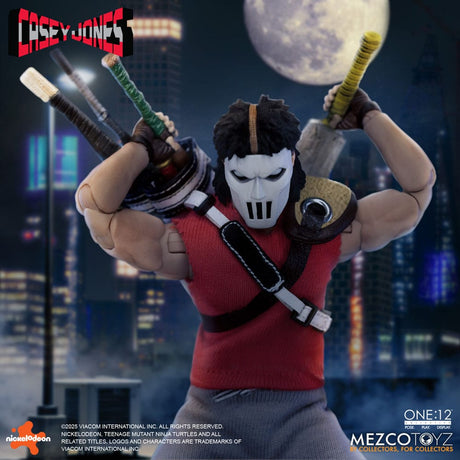 Mezco Toyz Teenage Mutant Ninja Turtles Casey Jones 1/12 Actionfigur