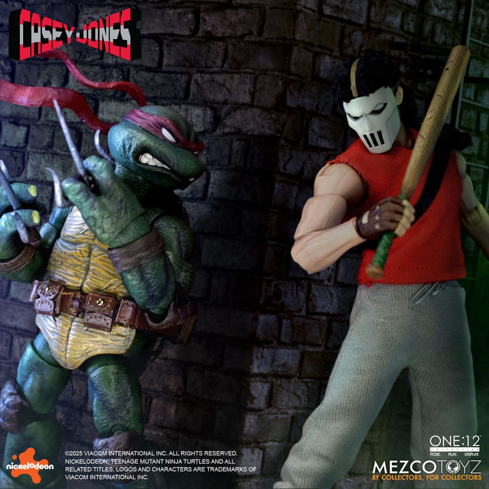 Mezco Toyz Teenage Mutant Ninja Turtles Casey Jones 1/12 Actionfigur