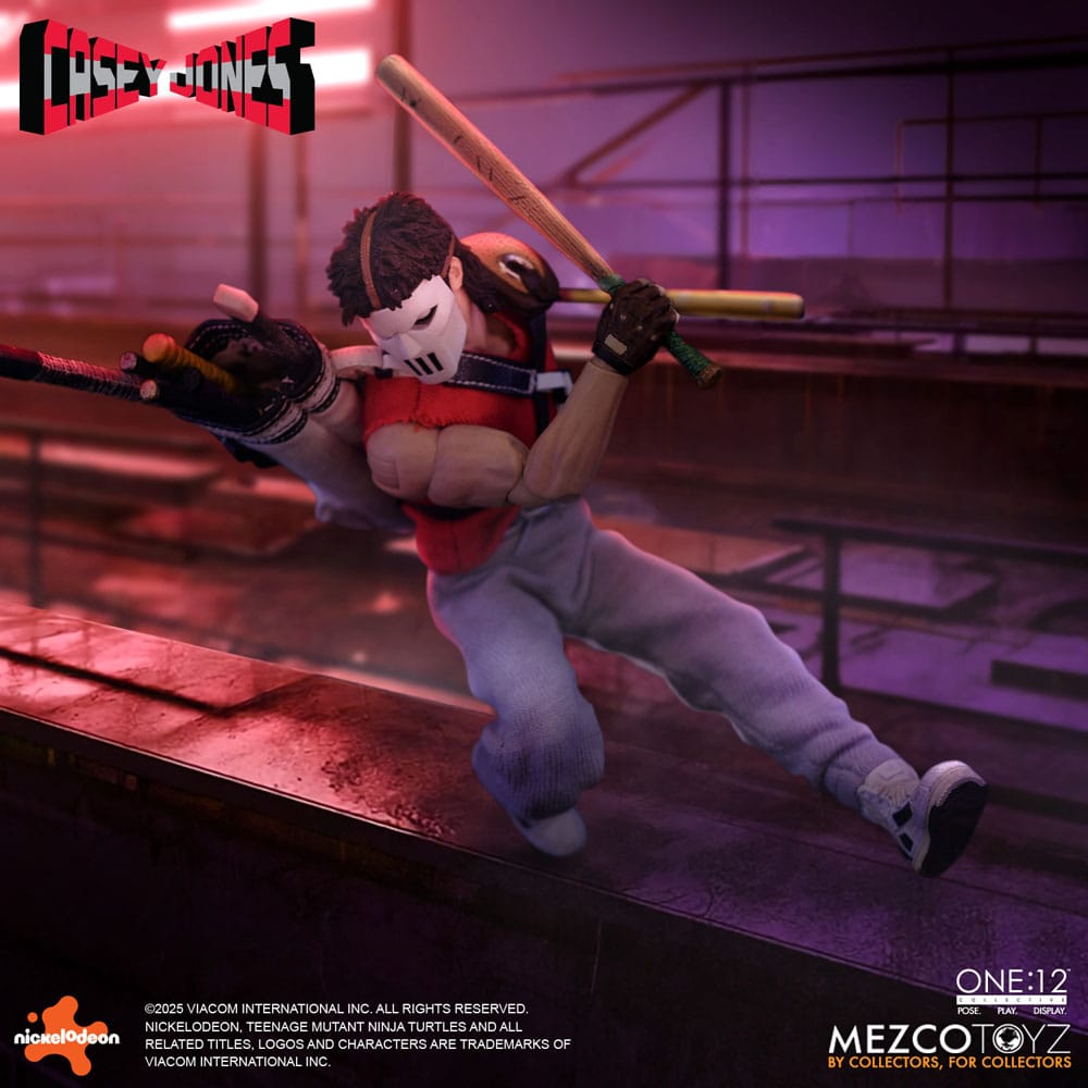 Mezco Toyz Teenage Mutant Ninja Turtles Casey Jones 1/12 Actionfigur