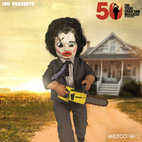 Mezco Toyz The Texas Chainsaw Massacre (1974) Leatherface LDD Presents Puppe
