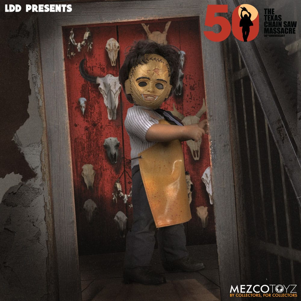Mezco Toyz The Texas Chainsaw Massacre (1974) Leatherface LDD Presents Puppe