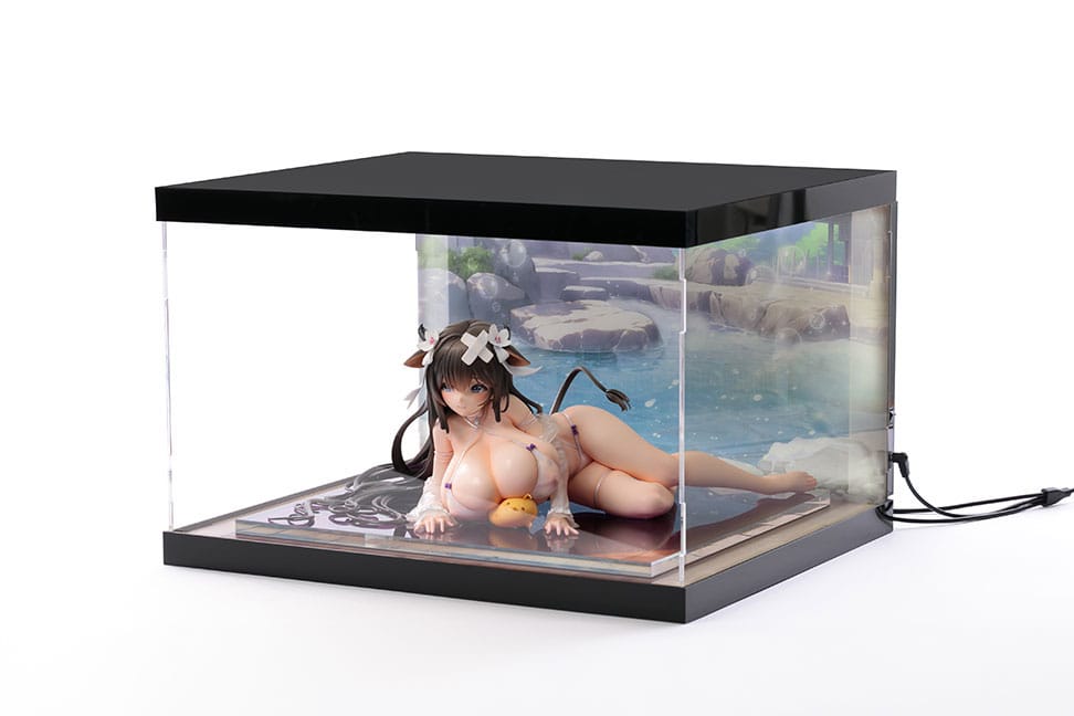 Mimeyoi Azur Lane Acryl Display Case mit Beleuchtung für Figur Kashino Hot Springs Relaxation