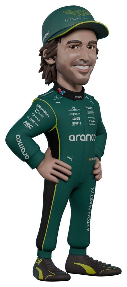 Minix Formel 1 Fernando Alonso (Aston Martin) Minix Figur