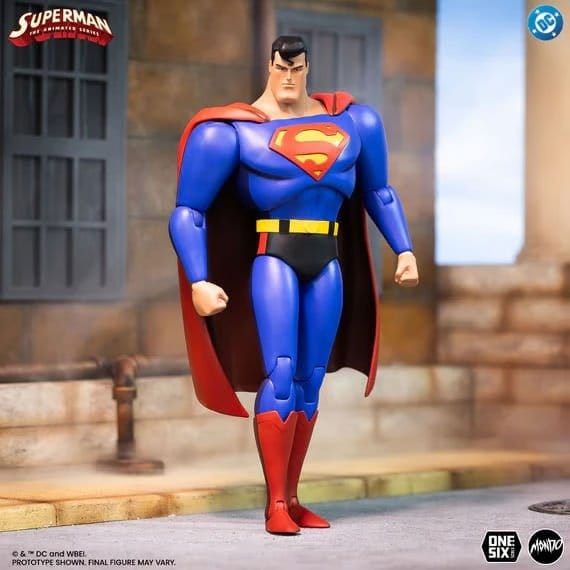 Mondo Superman The Animated Series Superman 1/6 Actionfigur