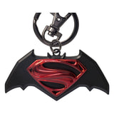 Monogram Int. DC Comics Batman vs. Superman Logo Zinn-Schlüsselanhänger