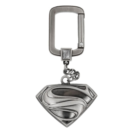Monogram Int. DC Justice League Superman Logo Zinn-Schlüsselanhänger