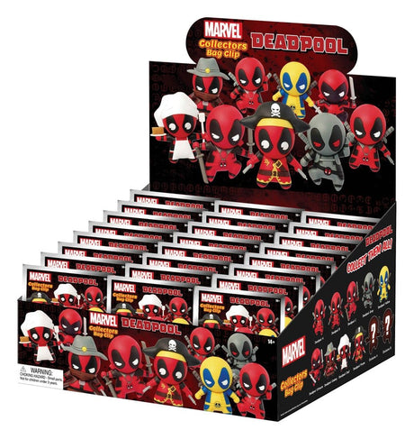 Monogram Int. Deadpool Serie 1 Display (24) Taschenanhänger