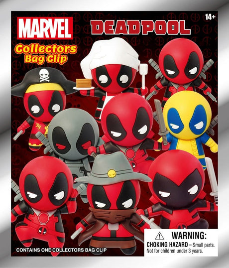 Monogram Int. Deadpool Serie 1 Display (24) Taschenanhänger