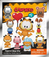 Monogram Int. Garfield Serie 1 Display (24) 3D Taschenanhänger