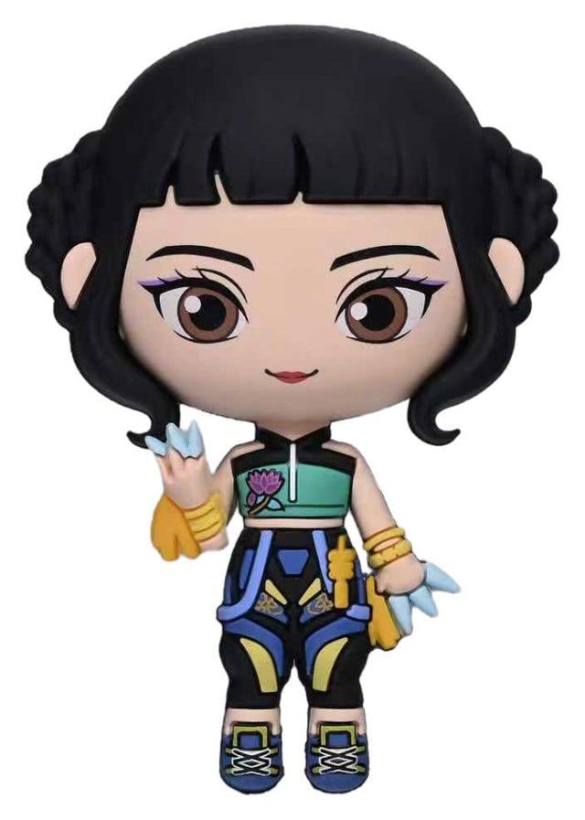 Monogram Int. KPop Demon Hunters Zoey 3D Schaumstoff-Magnet