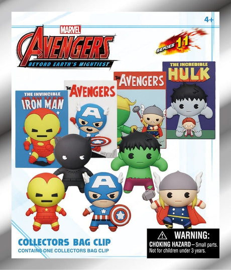 Monogram Int. Marvel Avengers 60th Comic Covers Serie 1 Blind Bag Display (24) 3D Taschenanhänger