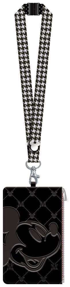 Monogram Int. Micky Maus Schlüsselband mit Passhalter