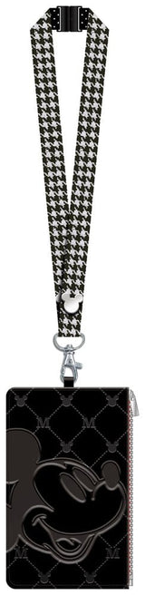 Monogram Int. Micky Maus Schlüsselband mit Passhalter